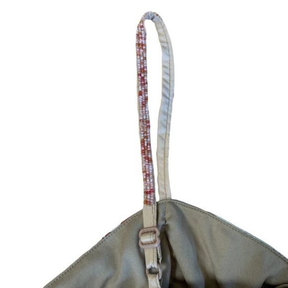 New Floral Sleeveless Eva Blue Dress Size 12 - Picture 5 of 11